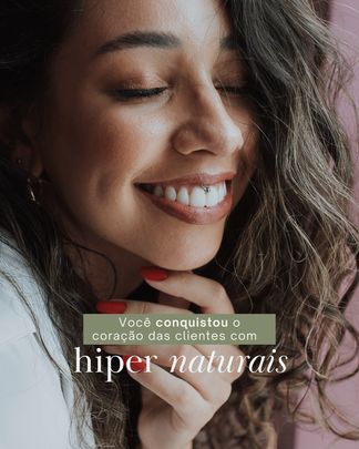 Post sobre lentes hiper naturais.